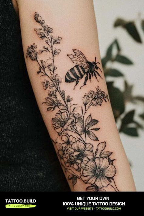 Unique Ladies Sleeve Tattoo Ideas to Inspire Your Next Ink Masterpiece Flowers Tattoo On Forearm, Ladies Sleeve Tattoo, Ladies Sleeve Tattoo Ideas, Animal Tattoo Sleeve, Thigh Sleeve Tattoo, Botanical Tattoo Sleeve, Western Tattoo, Floral Arm Tattoo, Arm Sleeve Tattoos For Women