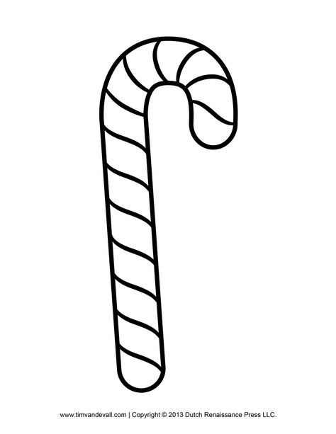 Candy Cane Template Candy Cane Template, Candy Cane Coloring Page, Candy Coloring Pages, Candy Cane Crafts, Candy Cane Decorations, Mini Candy Canes, Printable Chart, Free Candy, White Candy