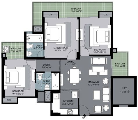 Ace City Greater Noida (West) Floor Plan 2BHK + Super Area 1080 Sq. Ft. Check It Out Here: http://acecity.co.in/acecity-locationmap.html Small Home Plan, Front Wall Design, Tech Lifestyle, Front Wall, Beautiful House Plans, Greater Noida, Beautiful House, Small Home, House Plan