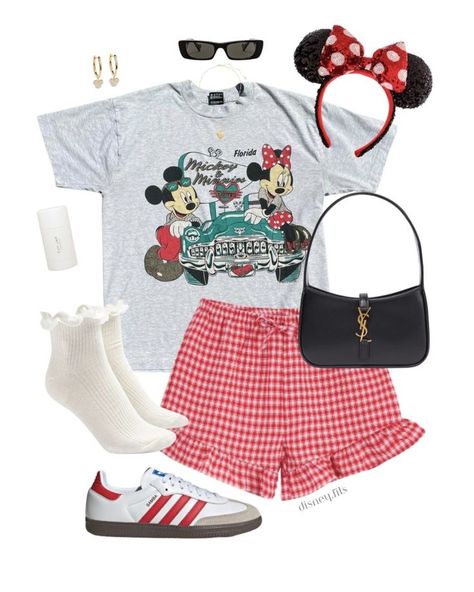 Disneybound Outfits Athletic, Disneyland Outfits Tennis Skirt, Disney World Costume Ideas, Disney World Trip Outfits Women, Disney Boxer Shorts Outfit, Cute Casual Disney Outfits, Fun Disney Outfits, Disney Outfits For Fall, Disney Outfits Toy Story