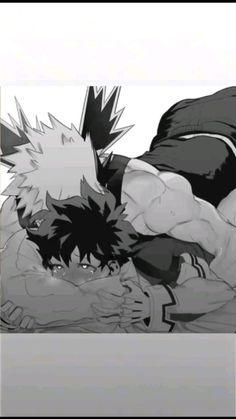 Deku X Kacchan, Bakugo Katsuki Fanart Cute, Bakugou Manga, Anime Guys Shirtless, Boku No Hero Academia Funny, Manga Love, My Hero Academia Episodes, Anime Life, Cute Comics