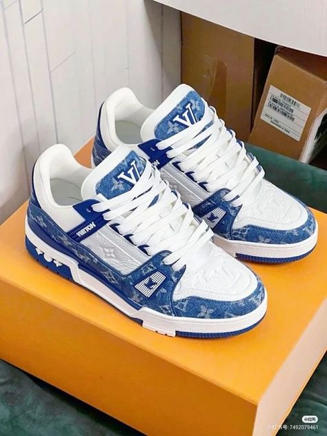 #louisvuitton #shoes #aesthetic #luxury Zapatillas Louis Vuitton, Louis Vuitton Shoes Sneakers, Lv Sneakers, Pretty Sneakers, Trendy Shoes Sneakers, Pretty Shoes Sneakers, All Nike Shoes, Sale Off, Lv Shoes