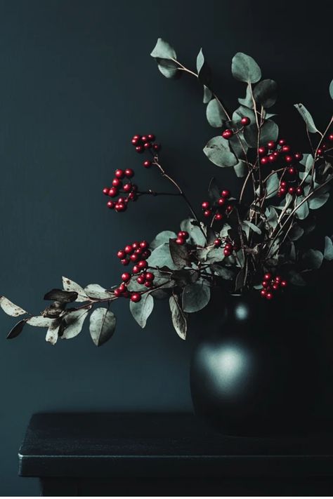 Tired of traditional Christmas colors? Discover the elegant world of Scandinavian noir holiday decor. Minimalist, moody, and absolutely magical! Shopping guide included. Some of the links in my articles are affiliate links. If you make a qualified purchase from one of my links I will make a qualified commission at no cost to you. Thank you for your support!!! Dark Boho Christmas Decor, Dark Moody Christmas Decor, Dark Christmas Decor, Moody Christmas Tree, Moody Christmas Decor, Dark Academia Christmas, Moody Christmas, White Sheepskin Rug, Boho Christmas Decor