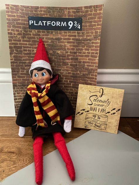 Dr Elf On The Shelf, Elf On The Shelf Darth Vader, Elf On The Shelf Making Messes, Elf On The Shelf Ideas Harry Potter, Elf Harry Potter Ideas, Elf On Shelf Harry Potter, Elf On The Shelf Harry Potter Ideas, Harry Potter Elf On The Shelf Ideas, Noel Harry Potter