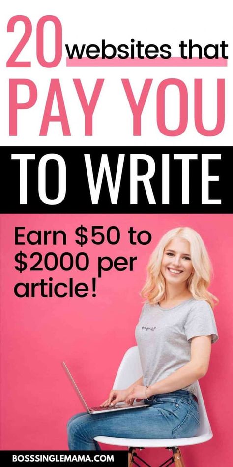 Want to make money writing online but don't know where to start? These websites are the best places to get paid to write online as a beginner. Earn $50 to $2000 per article, no writing experience needed! Get Paid To Write, Earn Easy Money, Paid To Write, Master List, Online Writing Jobs, Colorful Outfits, Make Money Writing, Money Making Jobs, Mom Jobs