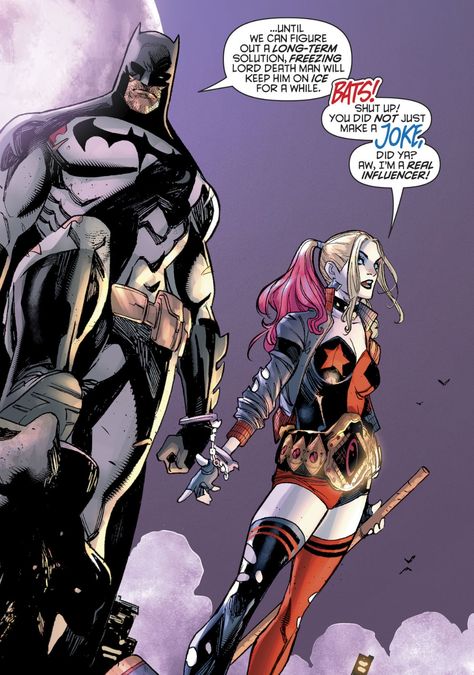 #HarleyQuinn #BatMan #DC #Comics Batman And Harley, Becoming A Better Person, Batman Dc Comics, Batfamily Funny, Drawing Superheroes, Harley Quinn Artwork, Harley Quinn Comic, Batman Dc, Harley Quinn Art