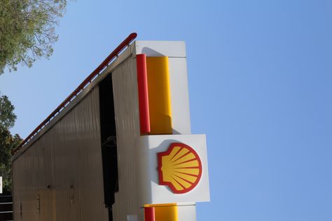 Shell Gas Station Aesthetic, Shell Gas Station, Church Pictures, Photography Day, Petrol Station, Gas Stations, Shell Station, Gas Station, Aesthetic Room Decor