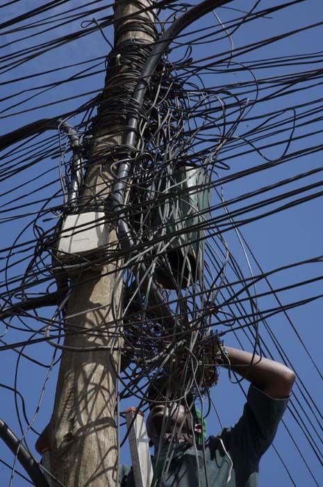 Electric Wires Aesthetic, Trojan Women, Artemisia Gentileschi, Telephone Line, Power Lines, Atonement, Solo Exhibition, Wire Sculpture, High Voltage