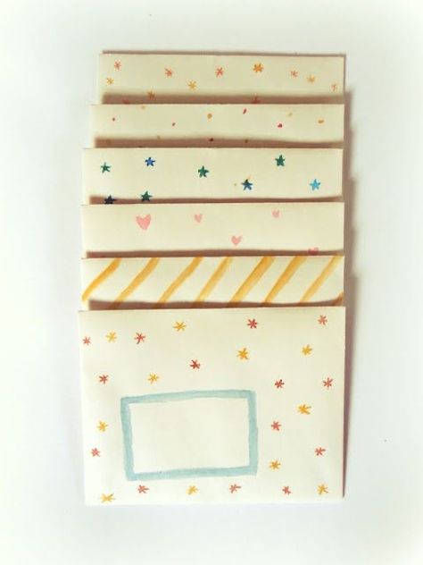 Painted Envelopes, Snail Mail Envelopes, Snail Mail Inspiration, Snail Mail Art, Snail Mail Pen Pals, Mail Art Envelopes, Pen Pal Letters, Envelope Art, Handwritten Letters