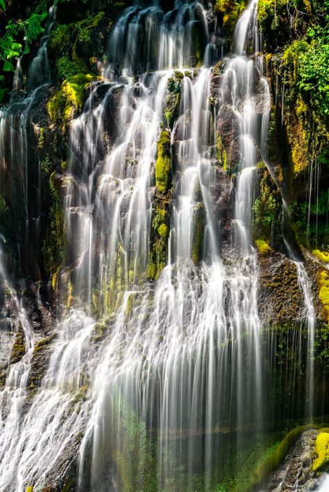 🇺🇸 Veils of Panther Creek Falls (Washington) by JD Hascup Panther, Veil, Washington, Water, Nature