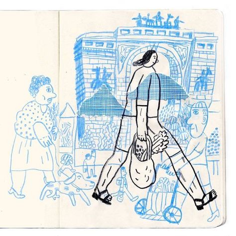 Joohee Yoon, Artist Sketchbook, Arte Inspo, Sketchbook Inspiration, Urban Sketching, Illustration Sketches, Editorial Illustration, Art Journal Inspiration, Art Sketchbook