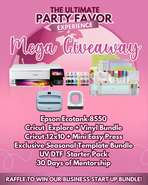 Who’s ready to WIN everything you need to start your party favor business? 👀 When I first started my business, I had to wait until I had extra money left over from my paycheck to buy my supplies little by little. @_kcustomdesigns and I are all about giving back. We are going to bless 1 lucky attendee with the Ultimate Business Bundle 🤗 ��✨You Will automatically be entered to win when you secure your spot for class ✨ ✨It’s more than a class, it’s THE ULTIMATE experience✨ I am soooo excite... Left Over, To Wait, Giving Back, My Business, A Class, Extra Money, Business Planning, Party Favor, Little Things