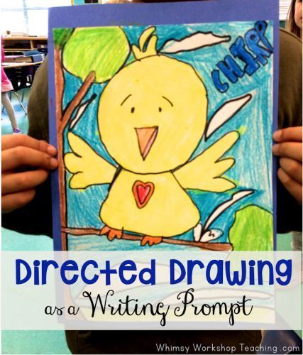 Looking for some No Prep ways to integrate art and literacy? Students use their own independently completed directed drawings as writing prompts! Read our list of ways to use directed drawing in the classroom and grab some free packs of step-by-step drawing and writing templates for your literacy centers. Drawing Trends, Directed Drawing Kindergarten, Girls Drawing, Drawing Doodles, Kindergarten Art Projects, People Drawing, Drawing Aesthetic, Directed Drawing, Drawing Activities