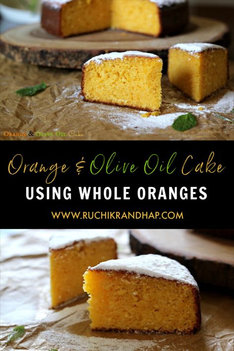 Subtly flavoured orange cake with a light crumb is a delicious accompaniment as a tea time cake #orangeoliveoilcake #orangecake #oliveoilcake #teacake #teatimecake Whole Orange Cake, Greek Yogurt Cake, Orange Olive Oil Cake, Orange Cake Recipe, Oil Cake, Olive Oil Cake, Yogurt Cake, Orange Cake, Tea Cakes