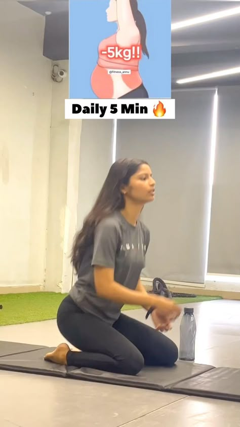 Daily 5 min fitness workout for slim smart Like/share/save/follow ✔️follow us @charming.health Credit @fitness_annu #fitnes #ditnessmotivation #fitnesslife How To Maintain Weight Tips Diet, Exercise For Fast Fat Loss, Workout For Perfect Body Shape, 170 Pound Woman 5'5, How To Get Followers On Instagram, Lower Back Pain Relief Stretches, Slim Back Workout, Slim Exercise, 5 Min Workout