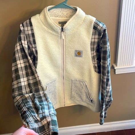 Reworked Carhartt flannel! Reworked Carhartt, Reworked Flannel, Carhartt Flannel, The Social, Fashion Home Decor, Fashion Home, Fashion Design, Fashion Trends, Closet