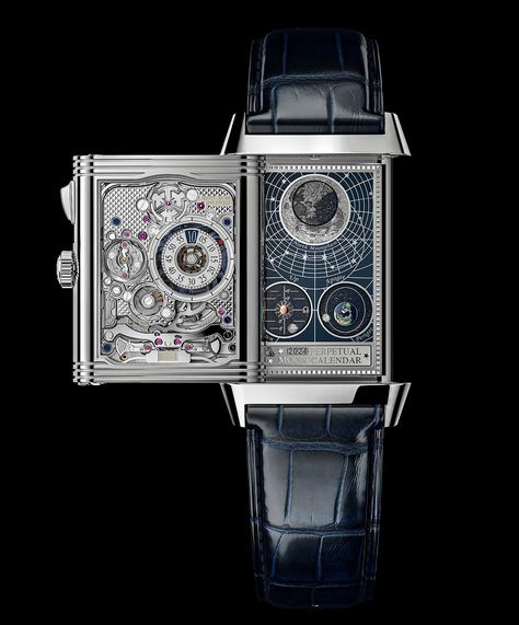 Four Faces Have I: Jaeger-LeCoultre’s Hybris Mechanica Calibre 185 is the Most Complex Reverso Ever | WatchTime - USA's No.1 Watch Magazine Jaeger Lecoultre Reverso, Jaeger Lecoultre Watches, Vintage Omega, Jaeger Lecoultre, Cartier Watch, Gongs, Watches Unique, The Watch, Funky Jewelry