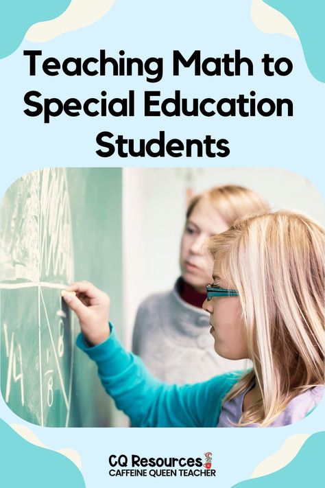 Teaching math the special education students can be tough. These 5 simple and effective strategies will make it easier and empower students. This article provides ideas to support math lessons for special education students in 3rd, 4th, and 5th grades. Teachers will grab tips, hacks, support, and lesson plan ideas for supporting special needs and diverse students in your classroom. Perfect for upper elementary, special education, SPED, and intervention teachers with ELL, ESL ideas and tips Elementary Special Education, Esl Ideas, Lesson Plan Ideas, Special Education Math, Special Education Elementary, Teaching Special Education, Positive Learning, Special Education Students, Busy Teacher