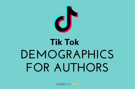 TikTok demographics for authors - Build Book Buzz Tiktok For Authors, Direct Sales Tips, Author Platform, Author Branding, Network Marketing Tips, Attraction Marketing, Social Media Help, Network Marketing Business, Type Of Writing