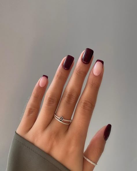 Wine Nails, Short Gel Nails, Nude Nail, Nude Nail Designs, Subtle Nails, Simple Gel Nails, Smink Inspiration, Her Nails, Casual Nails