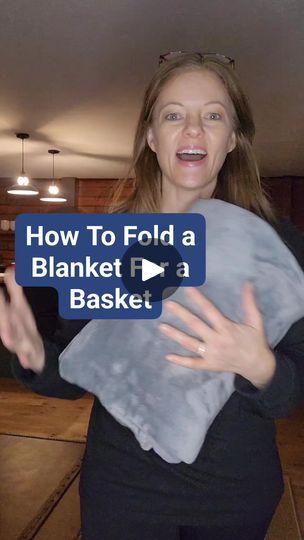 6.1K views · 70 reactions | How to fold a throw blanket in a cute way like a pillow. Easy step by step how to fold a blanket with a pocket. #thedailydiy #homedecor #homehacks | The Daily DIY | The Daily DIY · Original audio Fold A Blanket Into A Pillow, Folding Baby Blankets, How To Wrap A Blanket, How To Fold A Blanket, How To Fold A Blanket Into A Pillow, How To Fold A Blanket To Save Space, Fold A Blanket, Folding Laundry, Blanket Diy