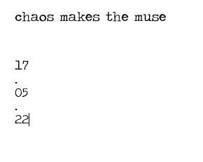 Chaos Makes The Muse, Muse Tattoo, The Muse, Muse, Math Equations