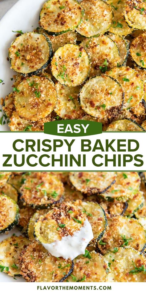 Baked Zucchini Chips, Vegetable Side Dishes Healthy, Baked Zucchini, Zucchini Chips, Skincare Order, Resep Diet, Makanan Diet, Health Dinner Recipes, Veggie Side Dishes