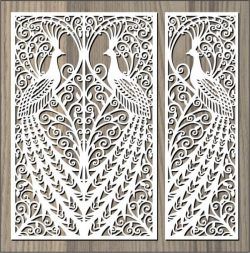 Peacock Jali Design, Peacock Cnc Jali Design, Peacock Cnc Design, Laser Cut Stencils, Cnc Art, Motif Art Deco, Door Gate Design, Pooja Room Design, Cnc Design