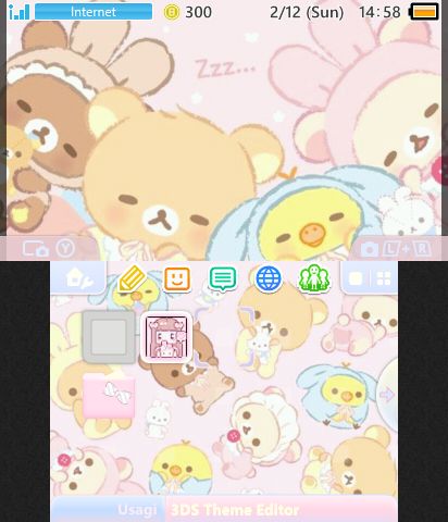 3ds Custom, Modded 3ds, Custom Folders, Cute Themes, Custom Theme, Nap Time, Gaming Accessories, Nintendo, Gaming