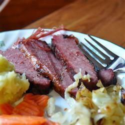 Braised Corned Beef Brisket Braised Corned Beef, What Is Corned Beef, Beef Brisket Recipe, Boiled Beef, Cooking Corned Beef, Steamed Cabbage, Crockpot Meal, Brisket Recipe, Beef Brisket Recipes