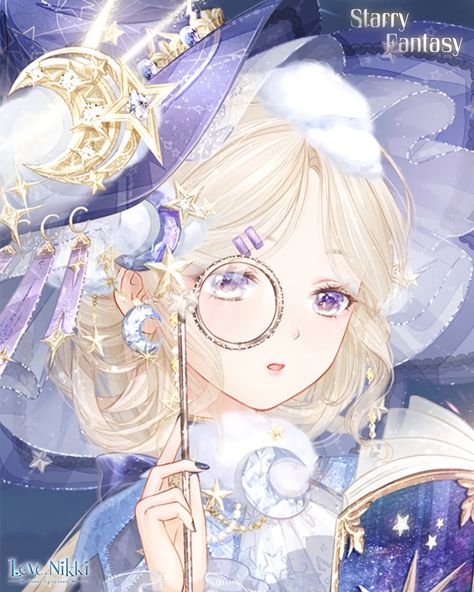 Love Nikki Icon, Dream Word, Monster Mouth, Gem Hair, Love Nikki, Dream Night, Min Min, Space Fantasy, Shimmer Lights