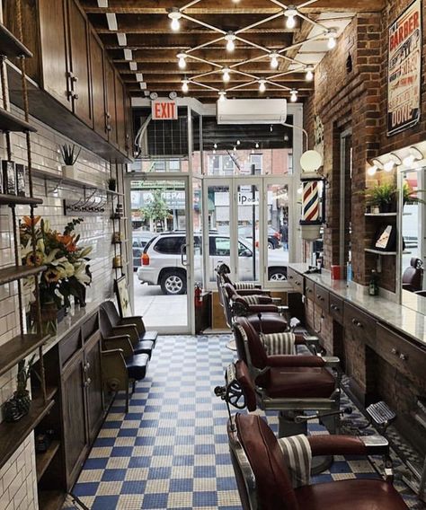 Barbershop Design Interior, Best Barber Shop, Barber Shop Interior, Barber Haircuts, Hair Salon Interior, Barbershop Design, Barber Shop Decor, Best Barber, Interior Design Software