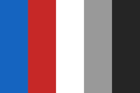 Red white blue color palette Black Grey Blue Red Color Palette, Patriotic Color Palette, Branding Guide, Palette Blue, Black Color Palette, Email Examples, Blue Color Palette, Red Color Schemes, Red Colour Palette