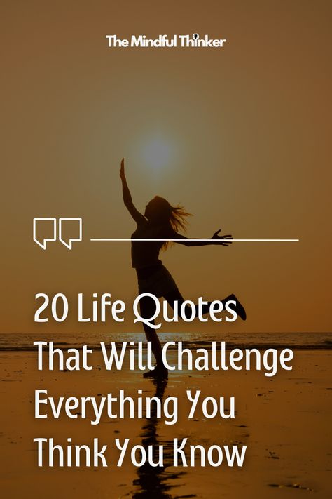 Inspirational Pinterest post featuring 20 life-changing quotes about truth, wisdom, and lessons. Life Tests You Quotes, Life Challenges Quotes, Lifes Challenges Quotes, Unknown Quotes, Challenge Quotes, Inspirational Life Lessons, Profound Quotes, Great Thinkers, 20th Quote