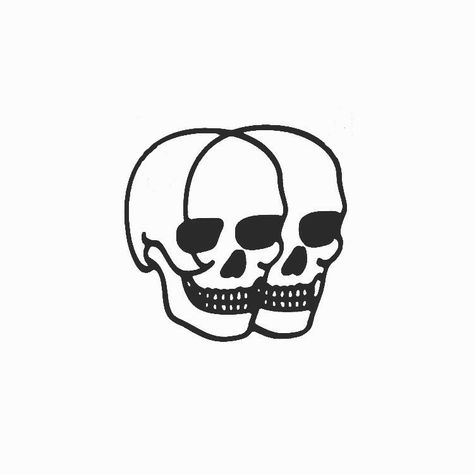 squlls Minimalist Skull Tattoo, Tattoo Artist Aesthetic, Simple Skull, Doodle Tattoo, Artist Aesthetic, Tattoo Flash Art, Night Night, Cover Up Tattoos, Skull Tattoos