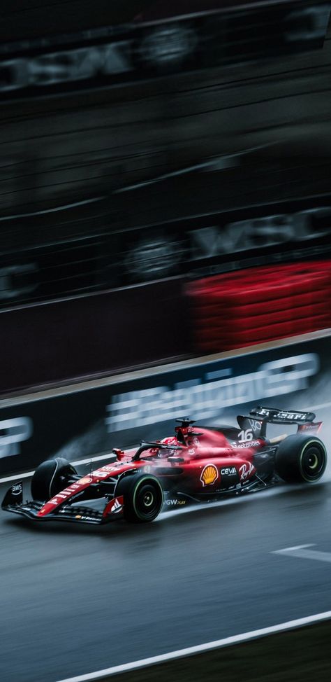 #formula1 #leclerc #charlesleclerc #ferrari #charles #f1 Charles Leclerc Driving, F1 Ferrari Aesthetic, Ferrari F1 Aesthetic, Driving In Rain, Charles F1, Formula 1 Ferrari, Formula 1 Iphone Wallpaper, F1 Wallpaper, Ferrari Poster