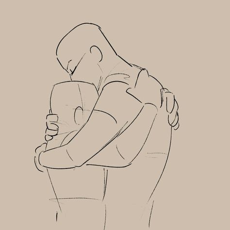 Drawing Hugging, Mellon Soup, Base Drawing, Sketch Poses, Pose References, Work Online, Concept Art Drawing, Poses References, Arte Sketchbook