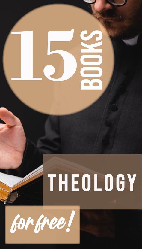 Looking for Theology books to read for free? It's your lucky day! In this post we give you more than 15 books about Theology that you can read completely free and download in PDF format! #infoboks #freebooks #pdfbooks #downloadbooks #Theologybooks #Theology Christian Aesthetics, Faith Based Books, Christian Theology Books, Theology Books, Books 2024, Northern Illinois University, Read For Free, Books For Free, Assemblies Of God