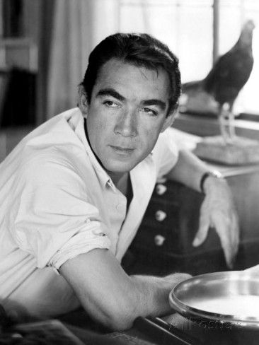 Anthony Quinn, March 15, 1957 Tyrone Power, Vintage Stars, Anthony Quinn, Classic Cinema, Celebrities Then And Now, Classic Movie Stars, Best Supporting Actor, Hollywood Icons, Actrices Hollywood