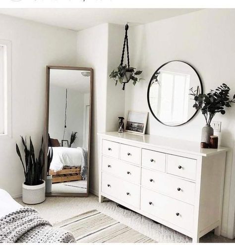 Bedroom Decor Inspo Minimalist, Bedroom Wall Decor Above Nightstand, Master Minimalist Bedroom, Bedroom Decor Gray Bedframe, Black And White Bedroom Ideas Boho, Walmart Bedroom Ideas, Target Room Decor Ideas, Master Bedrooms Decor Simple, Bedroom Corner Inspirations