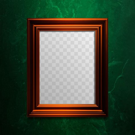 Copper Photo Frame, Frame Photo, Backgrounds Free, Creative Tattoos, Free Illustrations, Green Background, Green Backgrounds, Free Image, Free Png