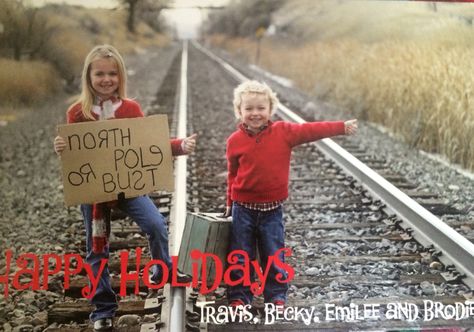 North Pole Or Bust Photo, Christmas Photos Ideas, Baby Christmas Pictures, Winter Mini Sessions, Family Christmas Pictures Outfits, Christmas Pictures Outfits, Christmas Baby Pictures, Pictures Outfits, Xmas Card Ideas