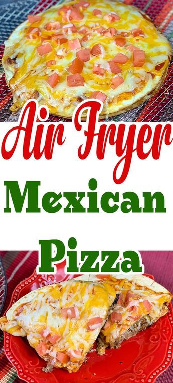 This Mexican pizza recipe is a great recipe to make in an air fryer or traditionally. My recipe was inspired by the taco bell Mexican pizza. #mexicanfoodrecipes #mexican #mexicanfood #recipes #pizza #tacos #tacotuesday Pink Airfryer, Pizza In The Air Fryer, Air Fryer Mexican, Pink Pizza, Mexican Pizza Recipe, Taco Bell Mexican Pizza, Cake Courgette, Pizza Tacos, Air Fryer Foods