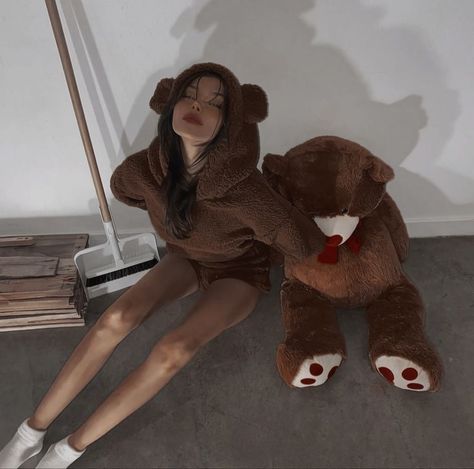 costume dark aesthetic inspo teddy bear Teddy Bear Aesthetic, Teddy Bear Costume, Bear Aesthetic, Bear Costume, Trust Fund, Dark Aesthetic, Halloween Costumes, Teddy Bear, Halloween