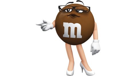 Brown (dark) M&m Halloween Costume, M&m Costume, Mars Chocolate, M&m Characters, M M Candy, New Character, Clip Arts, Fashion Icons, Art Clipart