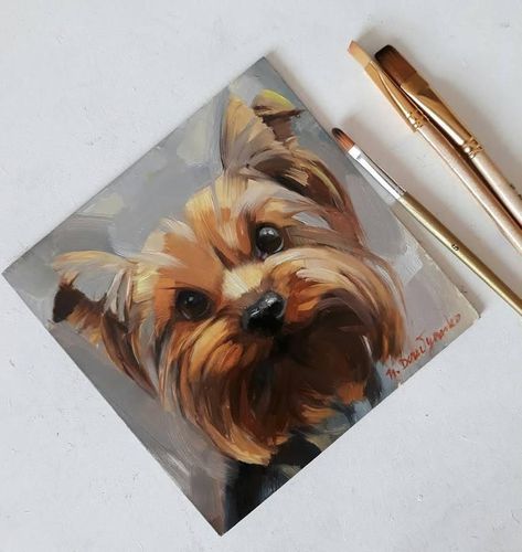 Custom Yorkshire Terrier Pet Portrait Oil Painting from Photo

Get a beautiful, personalized oil painting of your beloved Yorkshire Terrier. Perfect for a gift or to cherish your pet's memory. #petportrait #oilpainting . #Tela #Yorkie_Oil_Painting #Yorkie_Pet_Portrait #Yorkie_Painting_Easy Yorkie Oil Painting, Yorkie Pet Portrait, Yorkie Painting Acrylic, Yorkshire Terrier Painting, Yorkshire Painting, Yorkie Painting, Dog Oil Painting, York Dog, Pet Paintings