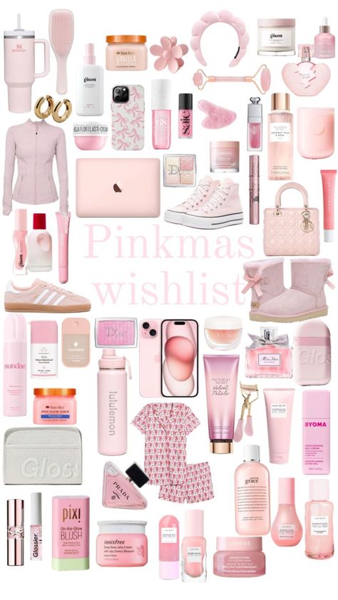 Christmas List Ideas Skincare, Christmas Wishlist Baddie, Christmas Girly Gifts, Cute Girly Christmas Gifts, Ultimate Christmas Wishlist, Girly Wishlist Gift Ideas, Christmas List Y2k, Christmas Girly Wishlist, Girly Christmas Gifts Cheap