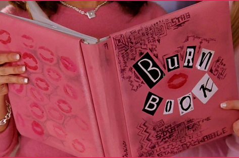 Mean Girl 3, Mean Girls Burn Book, Mean Girls Aesthetic, Cv Inspiration, Mean Girl Quotes, Burn Book, Just Girly Things, Mean Girls, Yearbook