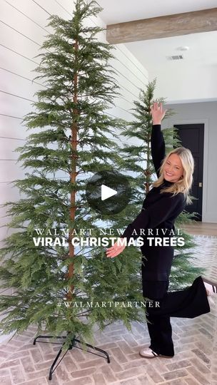 245K views · 17K reactions | Seeing the viral Christmas trees IRL for the first time! 

Comment TREES for details on my entire order of @walmart new Christmas decor! #walmartpartner 

At time of posting all three sizes are in stock (9ft, 7.5ft and 4ft). These have been going in and out of stock so trust me, you don’t want to wait! The 9ft AND 7.5ft are BOTH under $200! 

#walmarthome #liketkit #LTKFamily #LTKSeasonal #LTKHome
@shop.ltk 
https://liketk.it/4Rymi | Karon Padgett | Triple C Farmhouse | triplecfarmhouse · Original audio Multiple Christmas Trees Together Farmhouse, Triple Christmas Trees, Multiple Christmas Tree Display Ideas, Christmas Tree In Front Of Fireplace, Viral Walmart Christmas Tree, Three Christmas Trees Together Ideas, Walmart Christmas Decor 2024, All Christmas Trees, Viral Christmas Tree