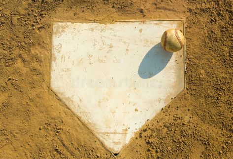 Baseball on Home. Old baseball on home plate surrounded by dirt, plenty of copy , #sponsored, #home, #plate, #baseball, #Baseball, #Home #ad Home Plate Baseball, Birthday Party Box, Home Plate, Baseball Art, Baseball Party, Custom Thank You Cards, Sketch A Day, Custom Theme, Facebook Event